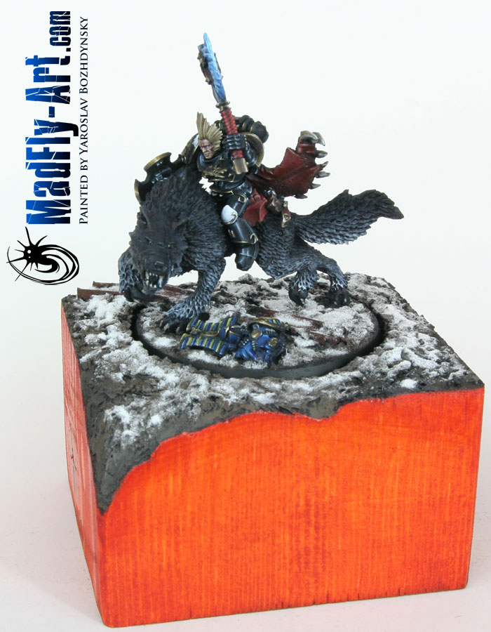 Wolf Lord on Thunderwolf (Black Style)