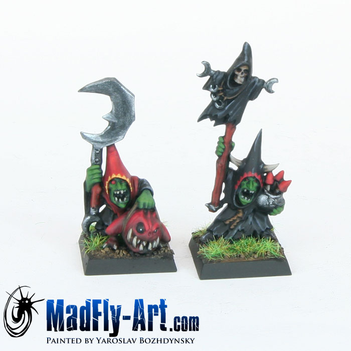 Night Goblin Big Boss and Night Goblin Shaman