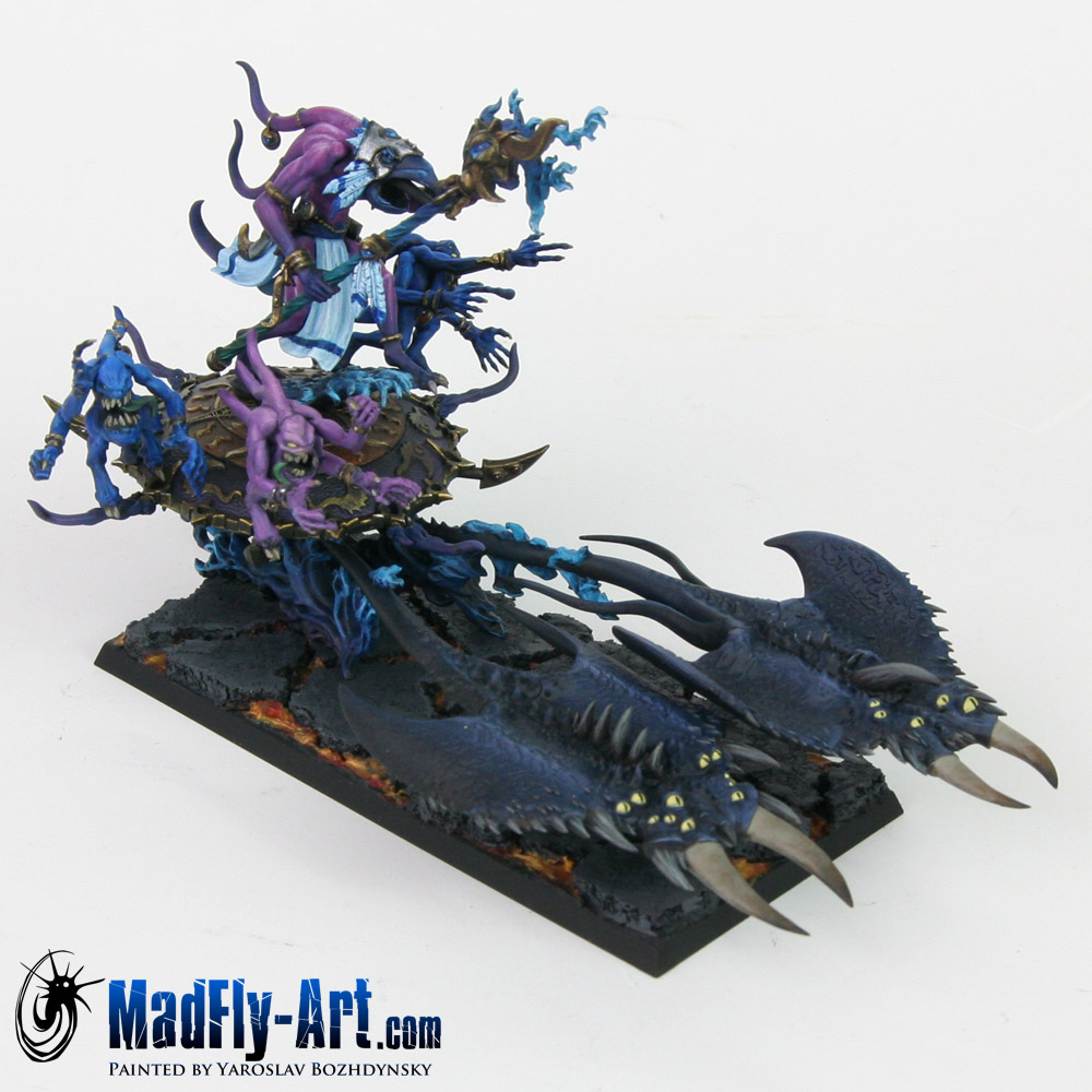 Herald of Tzeentch on Burning Chariot