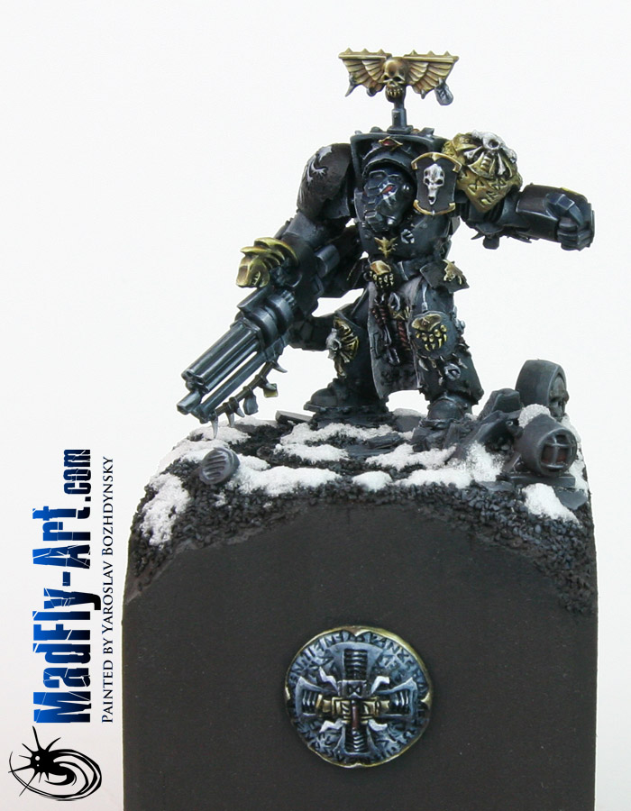 Wolf Guard Terminator with Assault Cannon