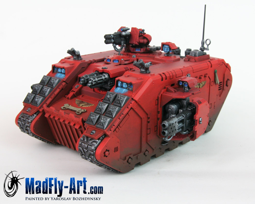 Blood Angels Land Raider Redeemer