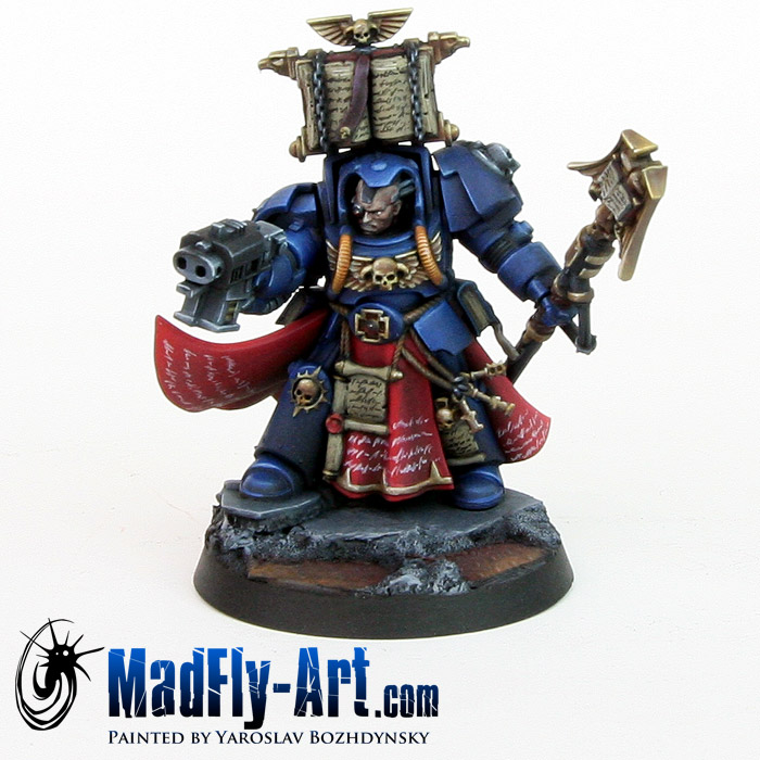 Space Marine Librarian in Terminator Armour