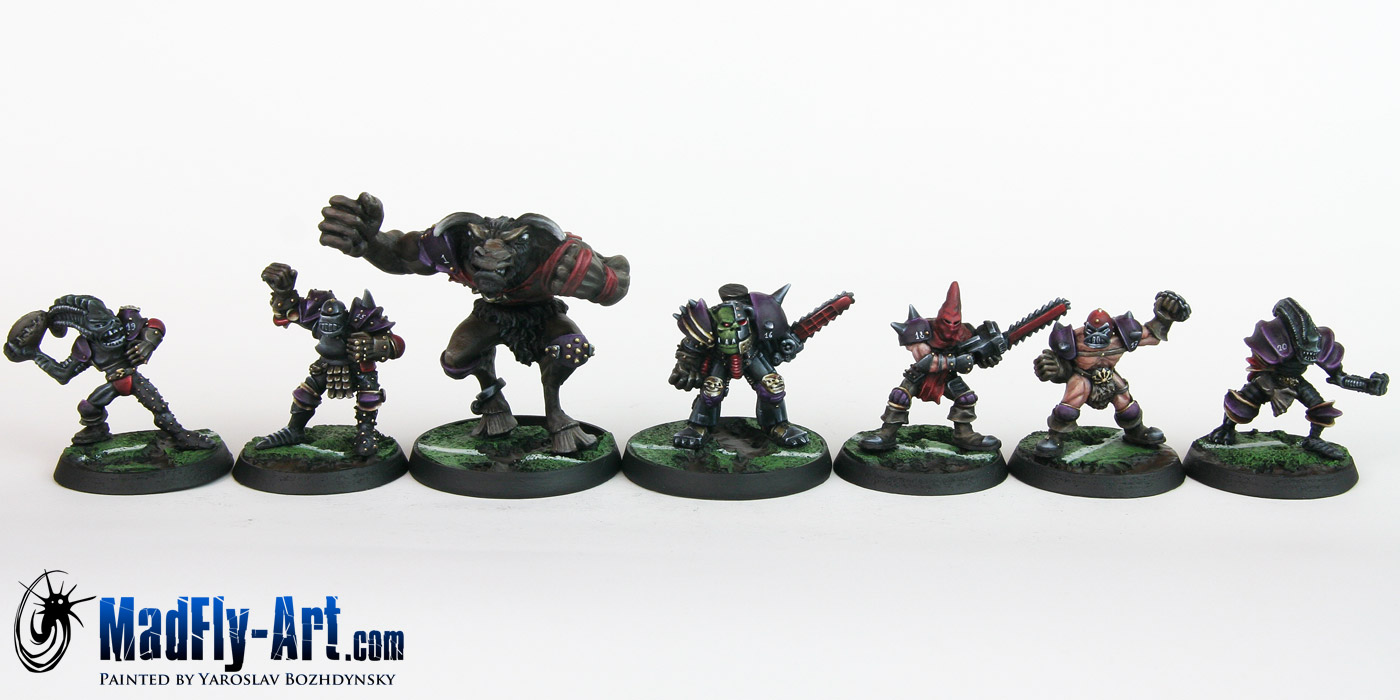 Khorne Blood Bowl Team