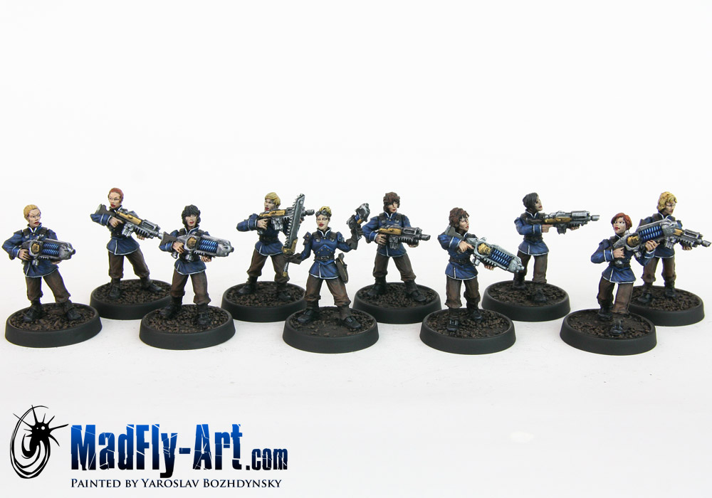 Arcadian Guard Female Squad