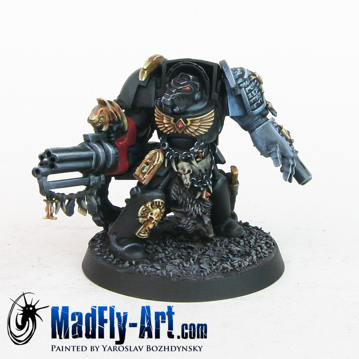 Deathwatch Terminator with Assault Cannon