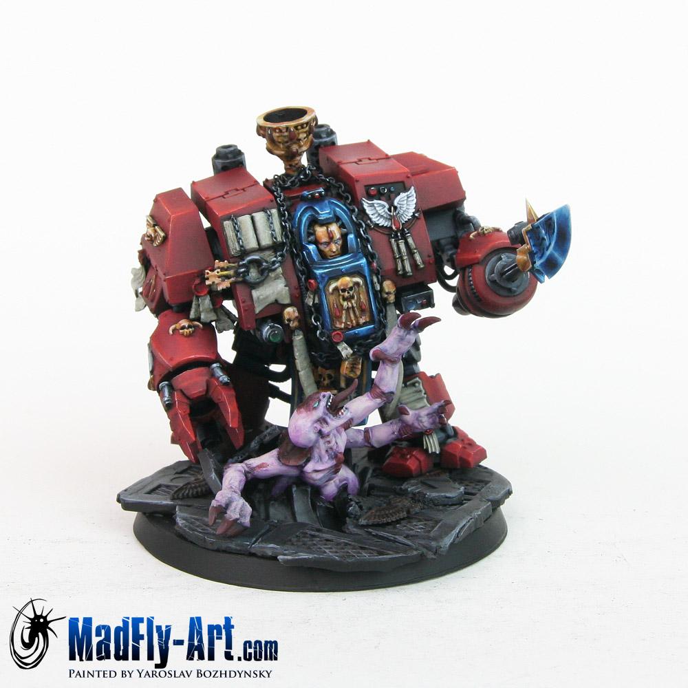 Blood Angels Librarian Dreadnought