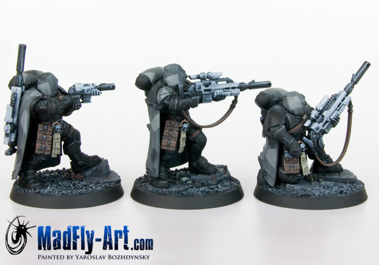 Iron Hands Primaris Eliminators MadFlyArt Miniature Painting Studio