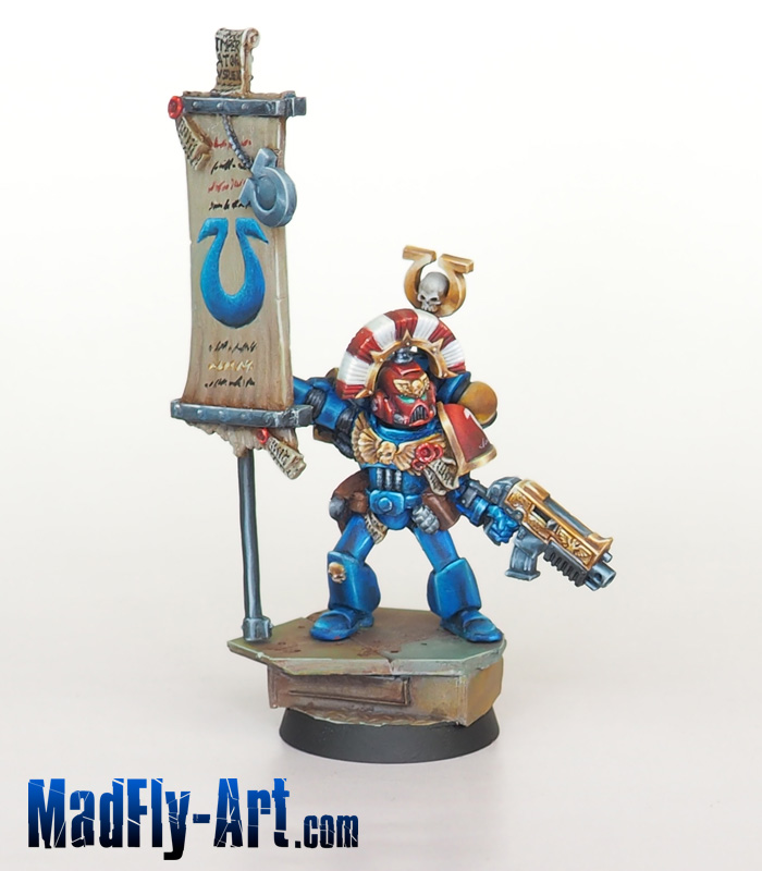 Ultramarines Standard Bearer