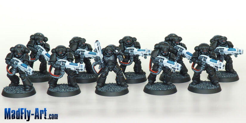 Iron Hands Primaris Hellblasters