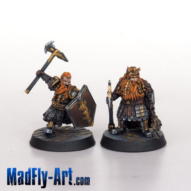 King Dáin Ironfoot and Thorin III ‘Stonehelm’