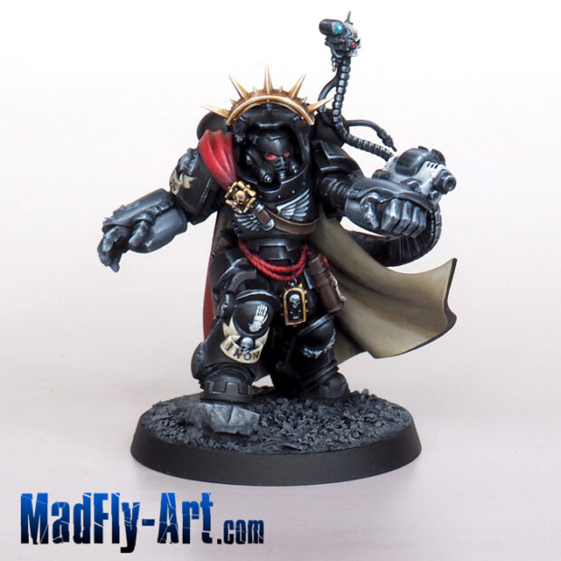 Iron Hands Captain in Gravis Armour