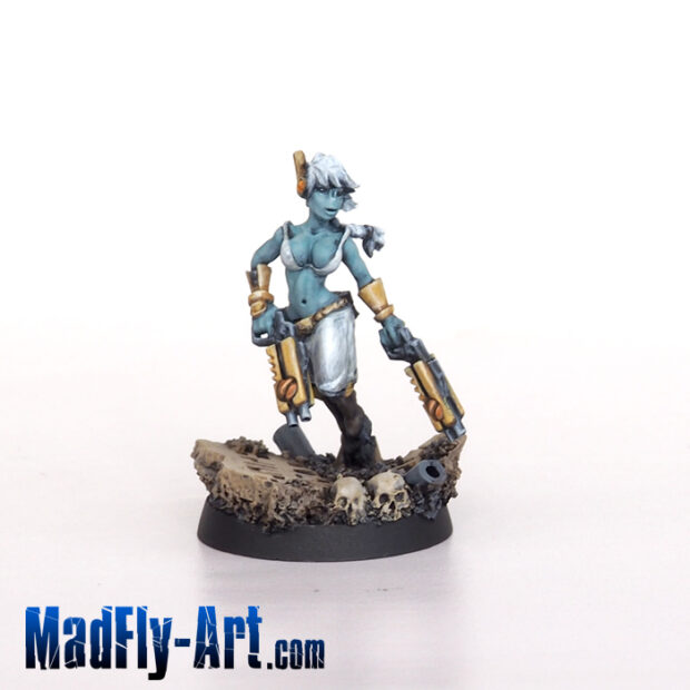 Widow of Vengeance with Guns